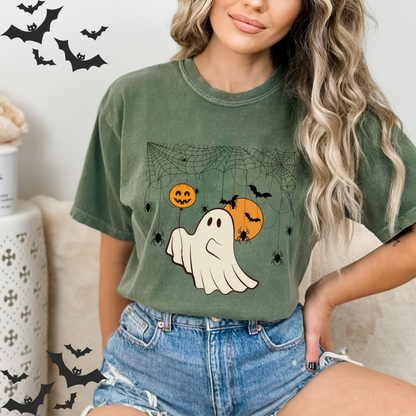 Retro Ghost Halloween T-Shirt