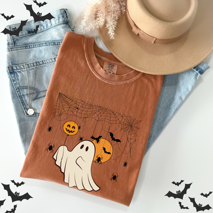 Retro Ghost Halloween T-Shirt