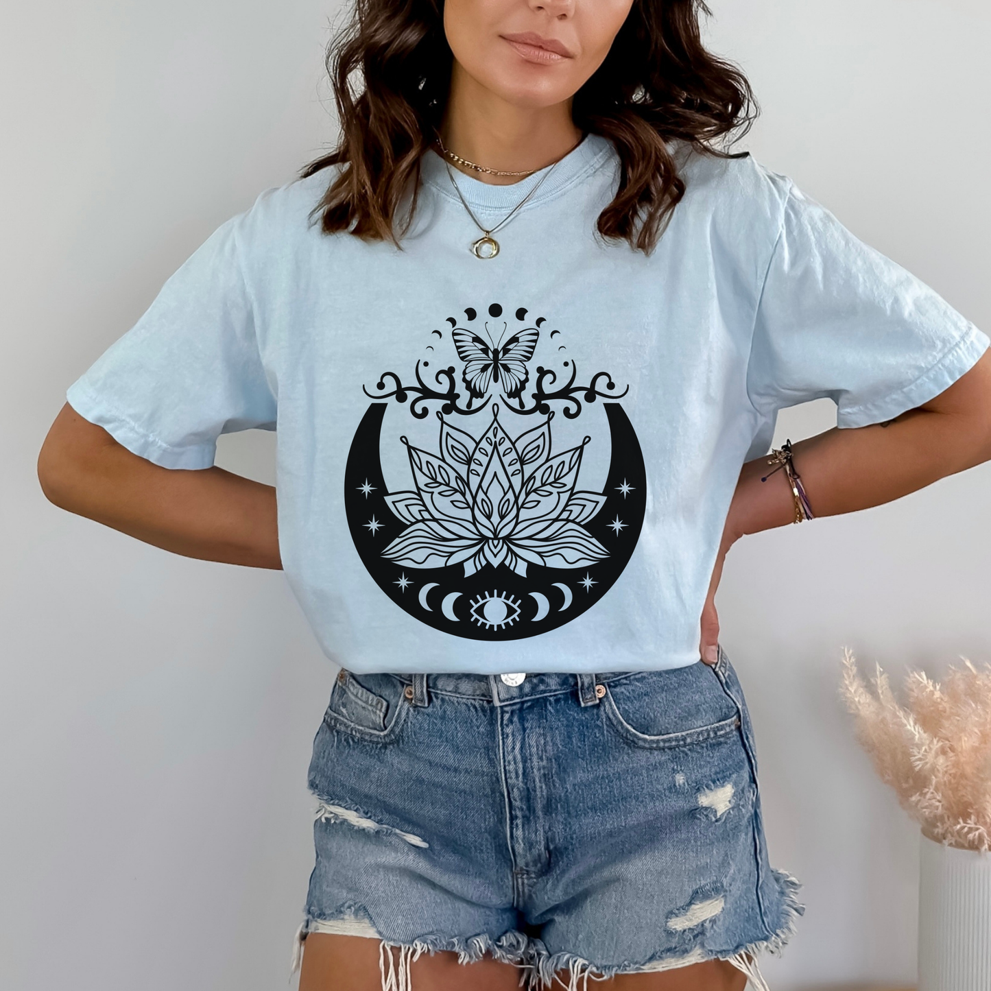 Mystical Evil Eye Butterfly T-Shirt