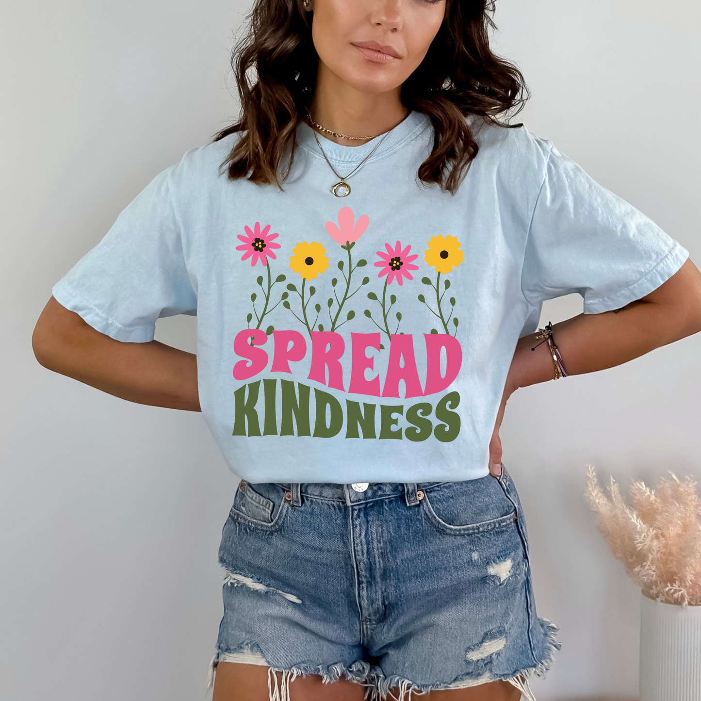 Spread Kindness Wildflowers T-shirt