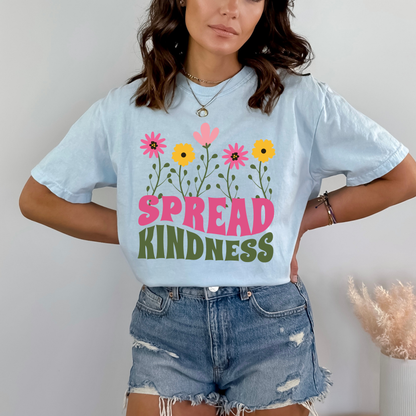 Spread Kindness Wildflowers T-shirt