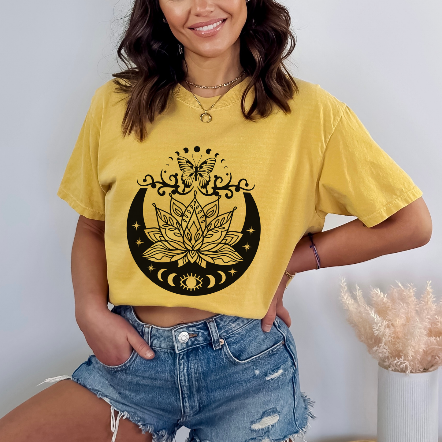 Mystical Evil Eye Butterfly T-Shirt