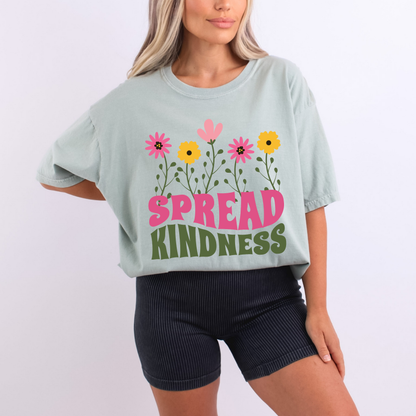 Spread Kindness Wildflowers T-shirt