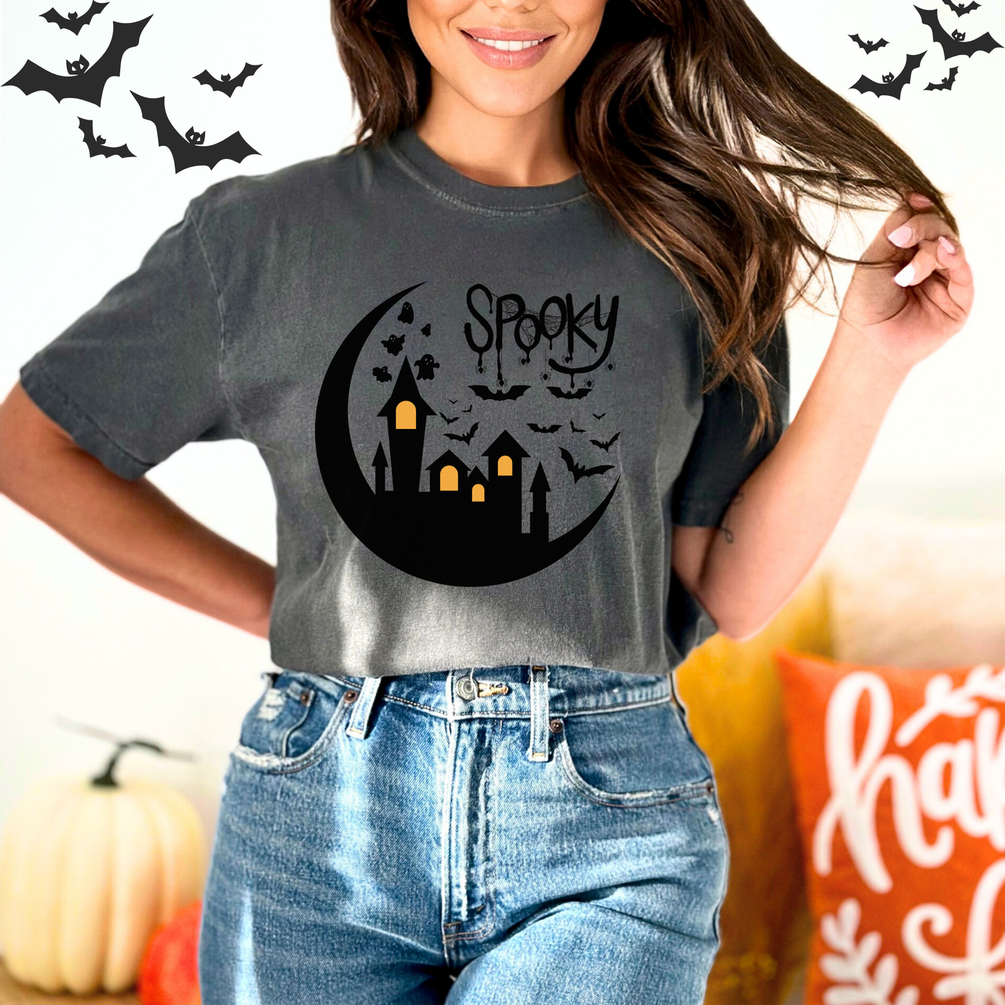 Spooky Halloween Castle T-Shirt