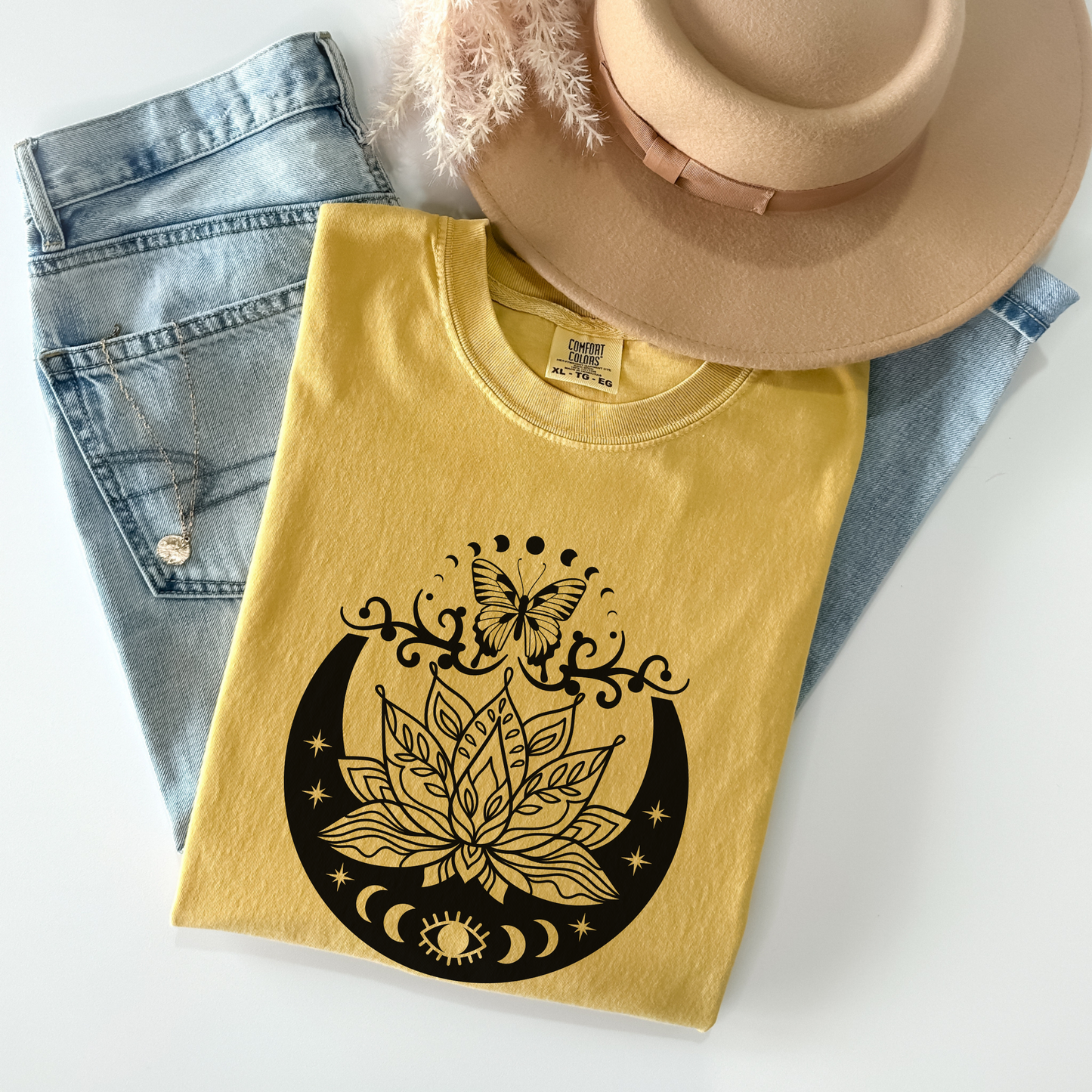 Mystical Evil Eye Butterfly T-Shirt