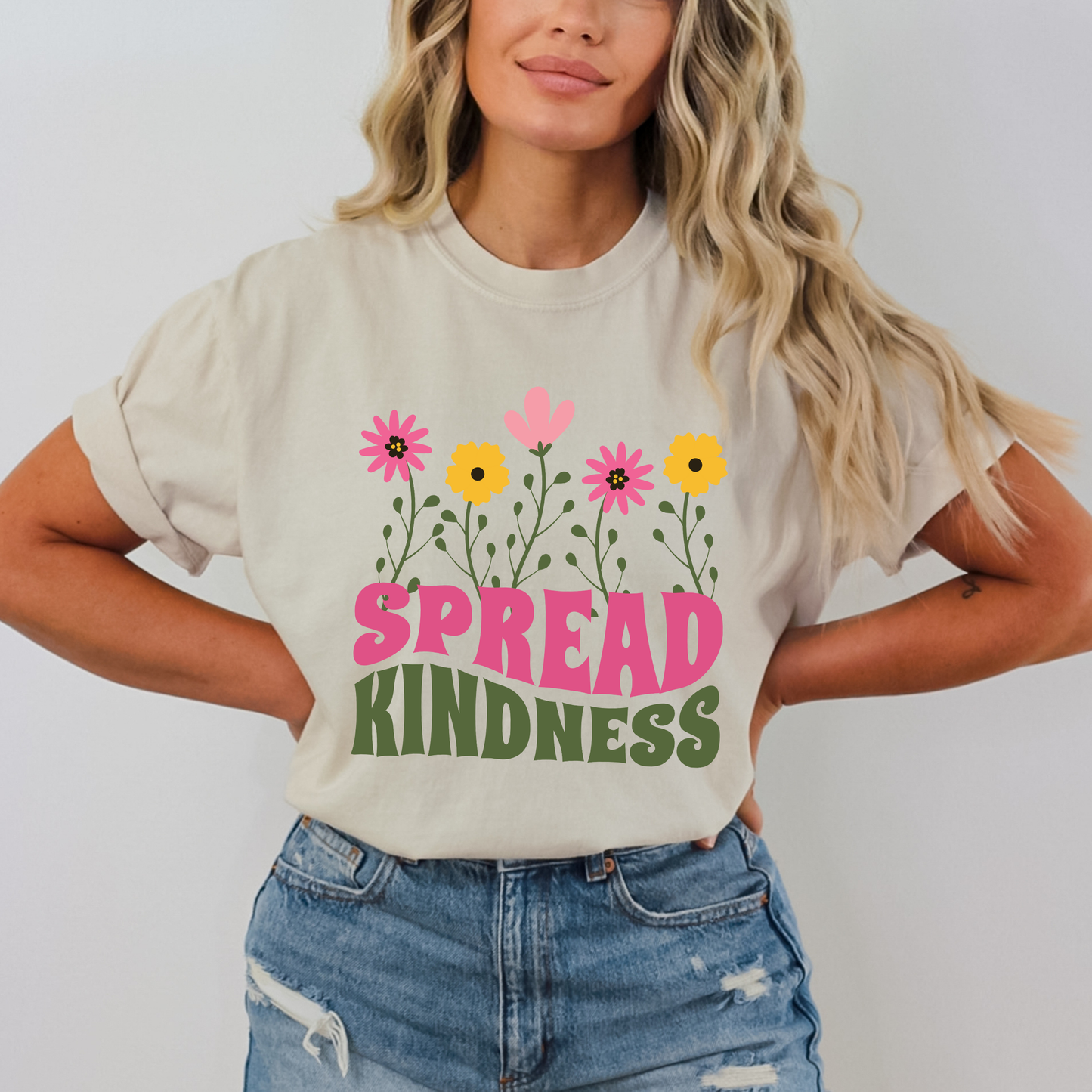 Spread Kindness Wildflowers T-shirt