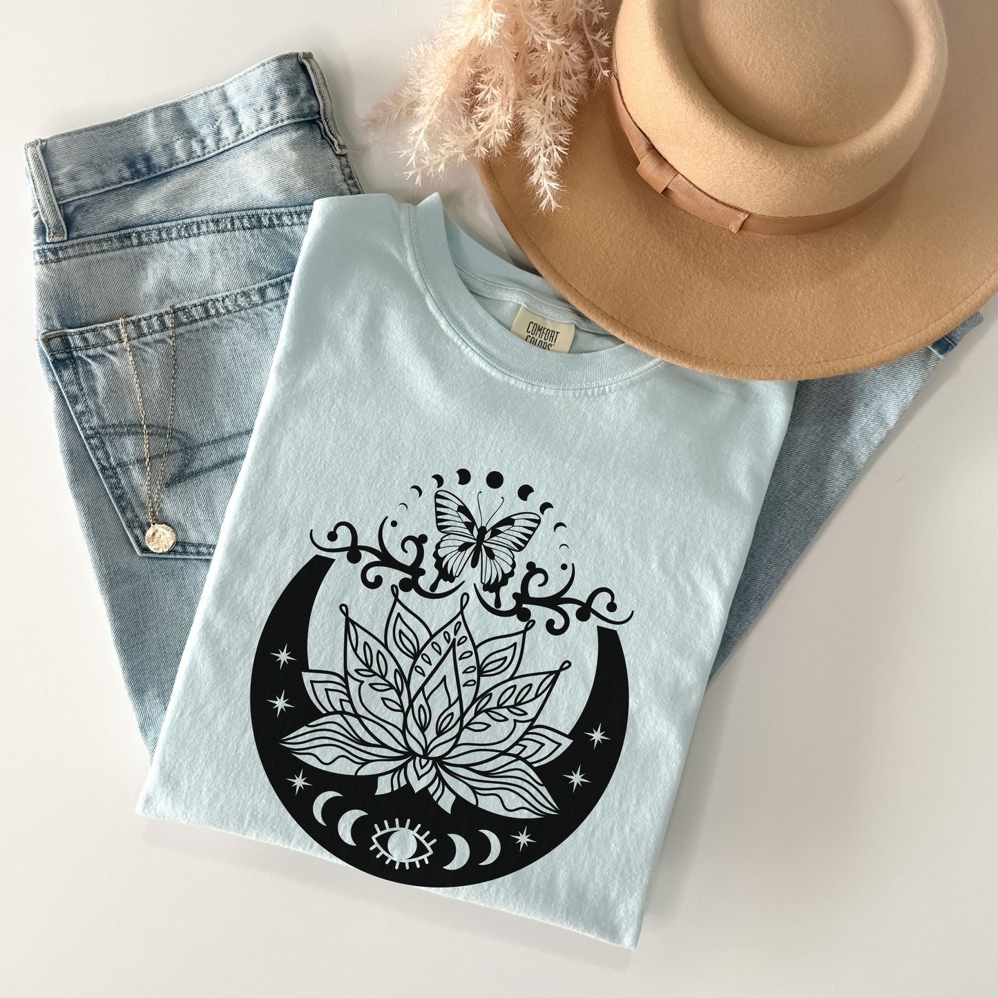Mystical Evil Eye Butterfly T-Shirt