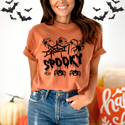 Spooky Spray Paint Halloween T-Shirt