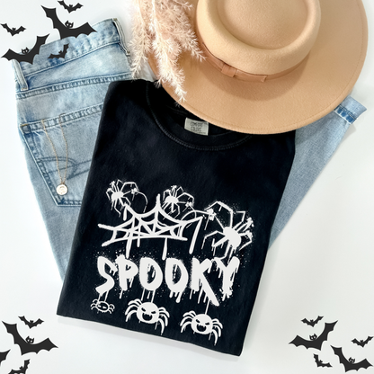 Spooky Spray Paint Halloween T-Shirt