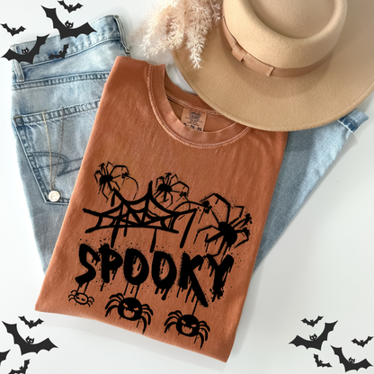 Spooky Spray Paint Halloween T-Shirt