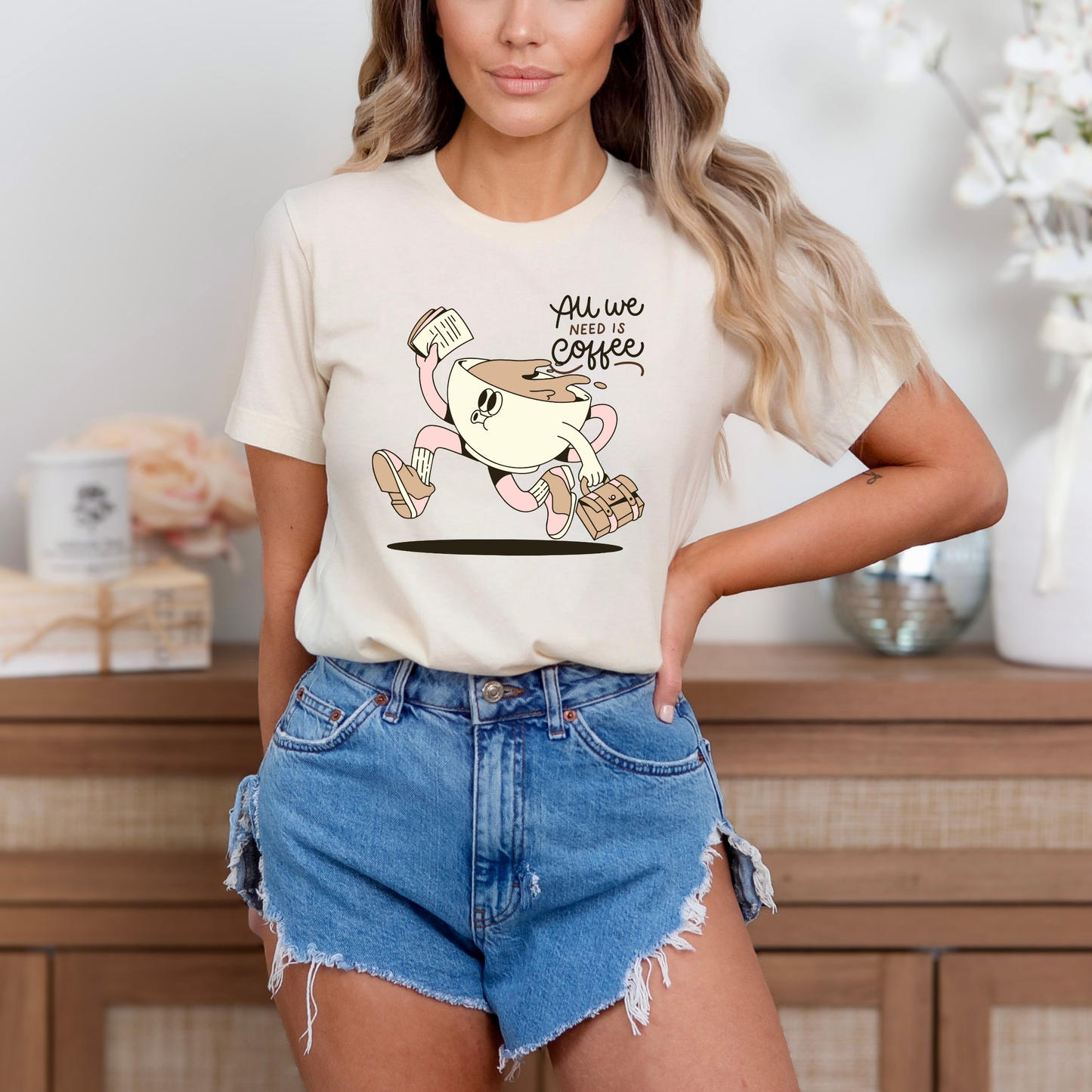 All We Need Is Coffee T-Shirt