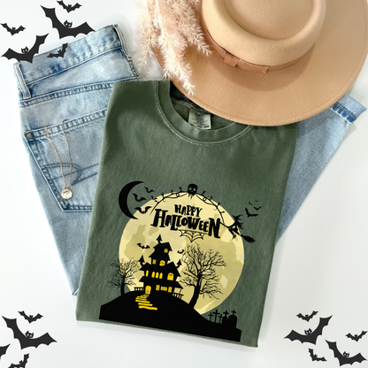 Happy Halloween Spooky Skeleton T-Shirt