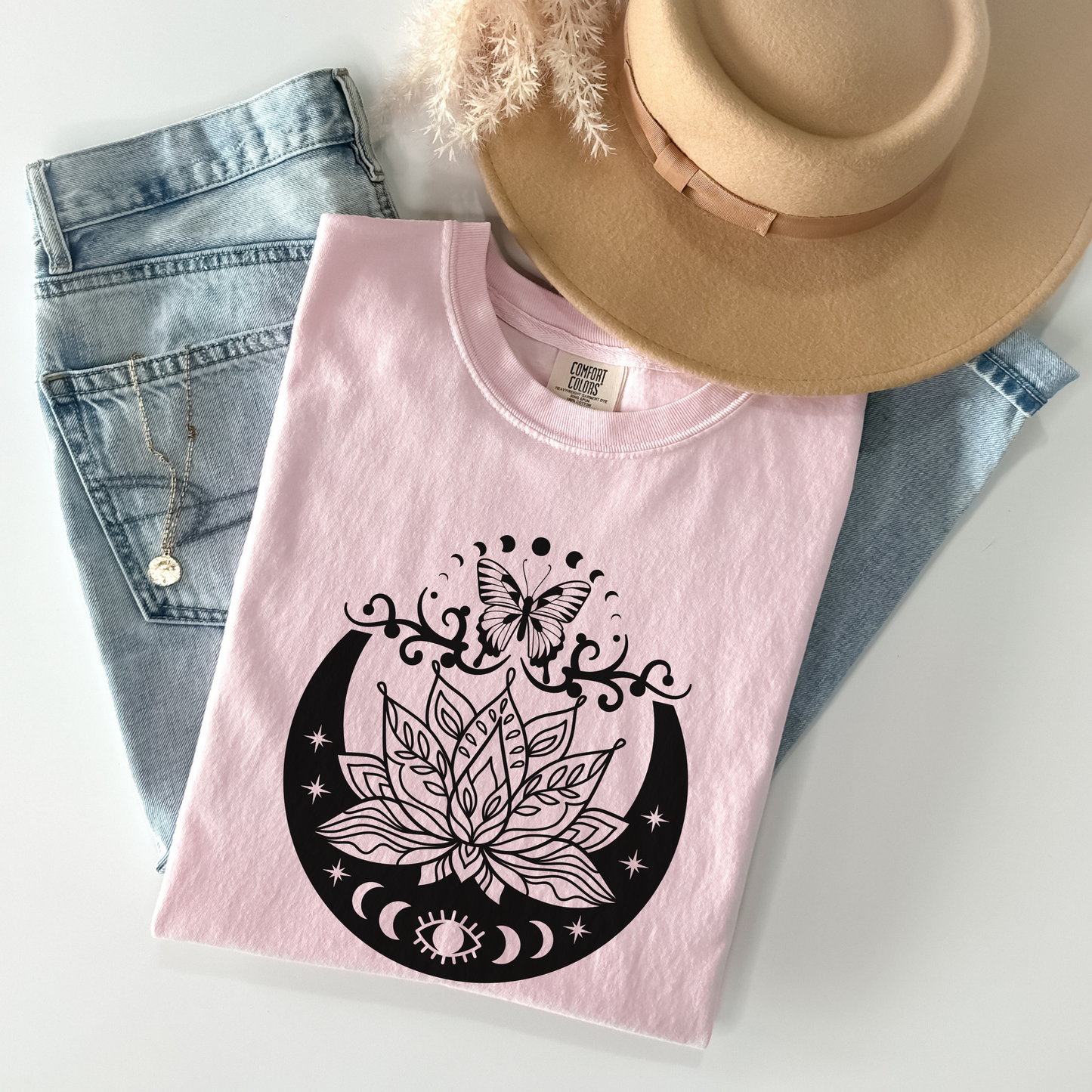 Mystical Evil Eye Butterfly T-Shirt