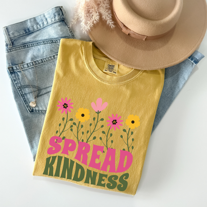 Spread Kindness Wildflowers T-shirt