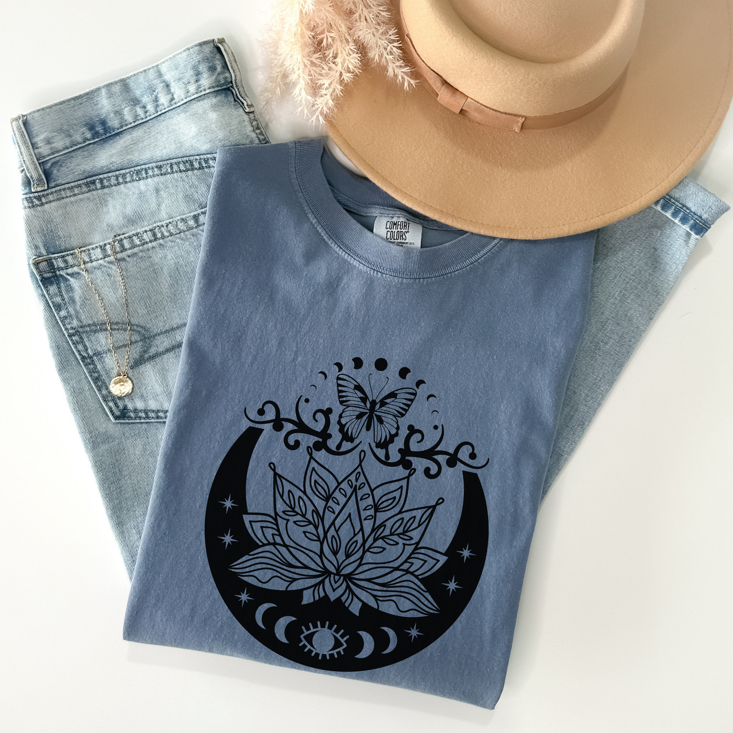 Mystical Evil Eye Butterfly T-Shirt