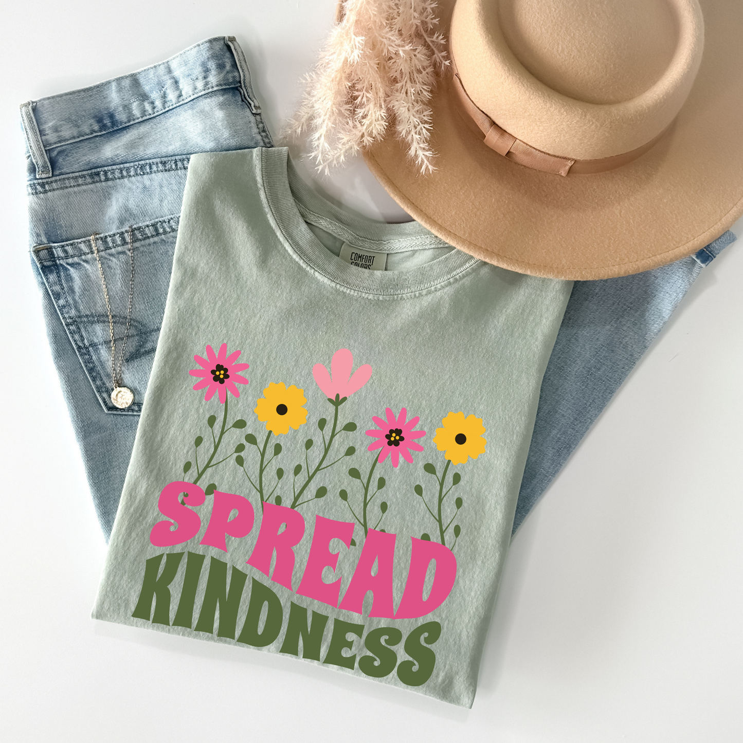 Spread Kindness Wildflowers T-shirt