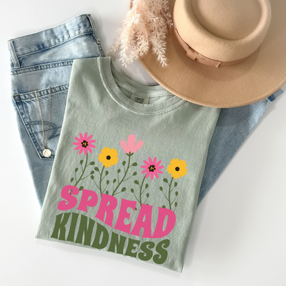 Spread Kindness Wildflowers T-shirt