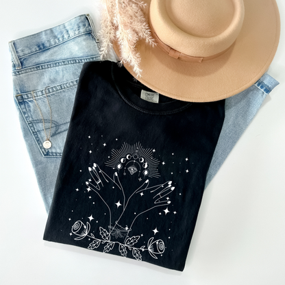 Abstract Magic Bohemian Rose T-Shirt
