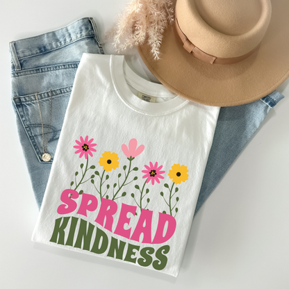 Spread Kindness Wildflowers T-shirt