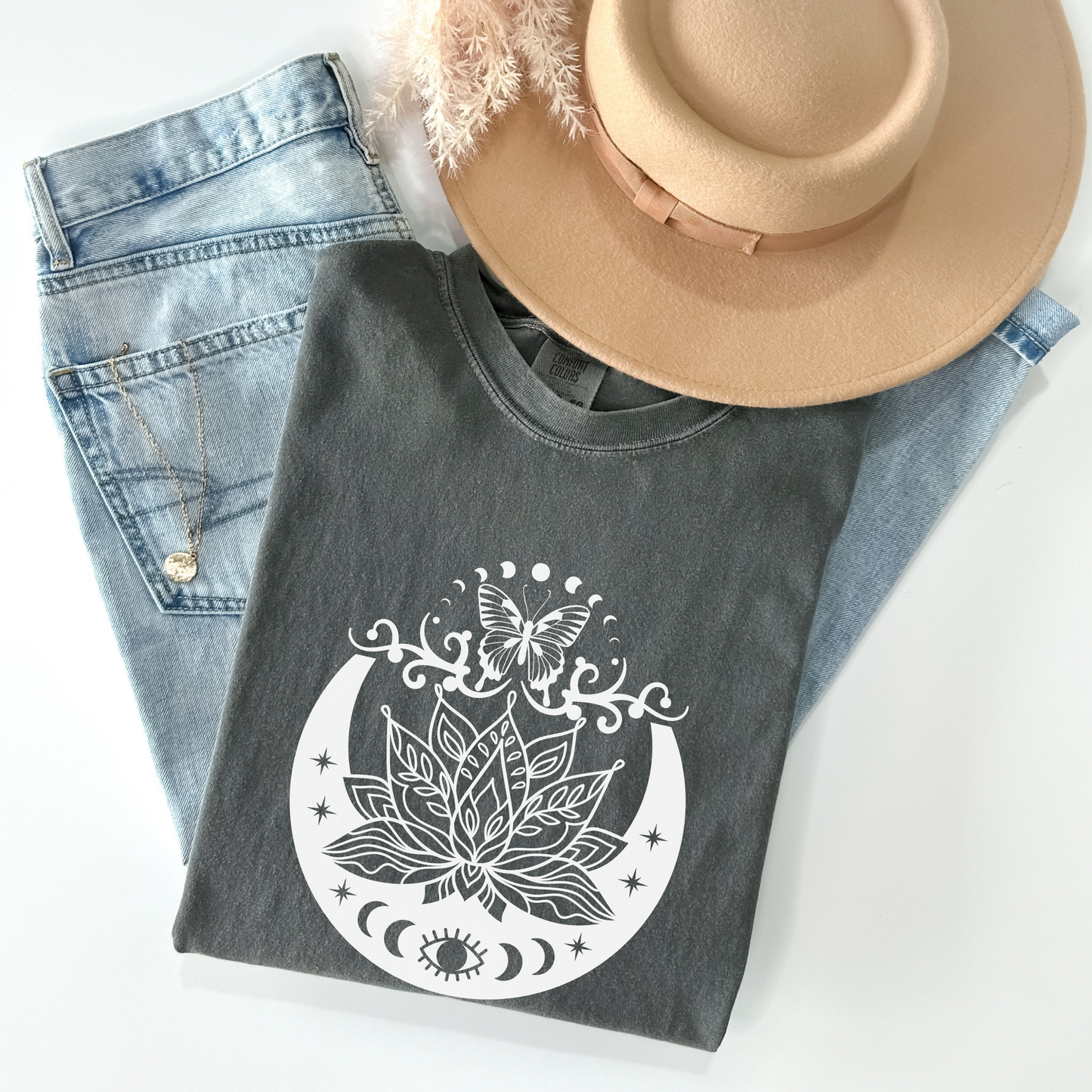 Mystical Evil Eye Butterfly T-Shirt
