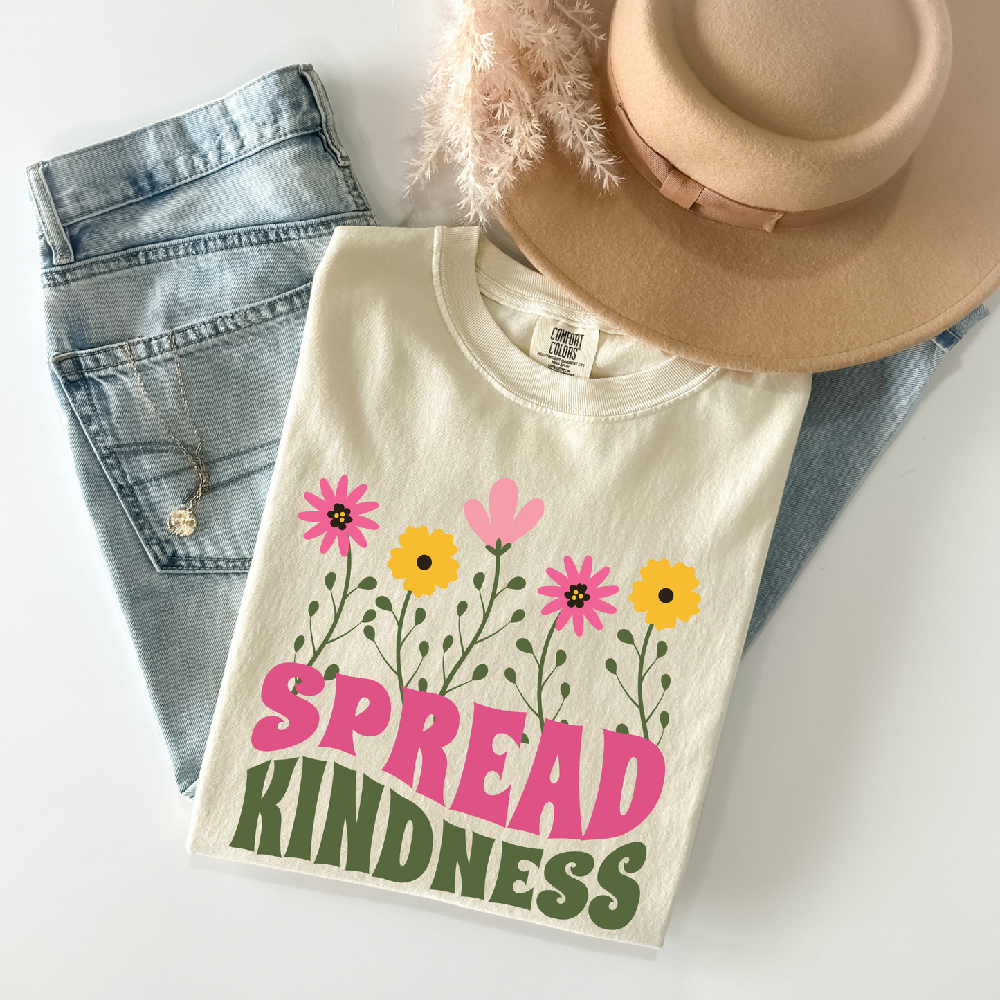 Spread Kindness Wildflowers T-shirt