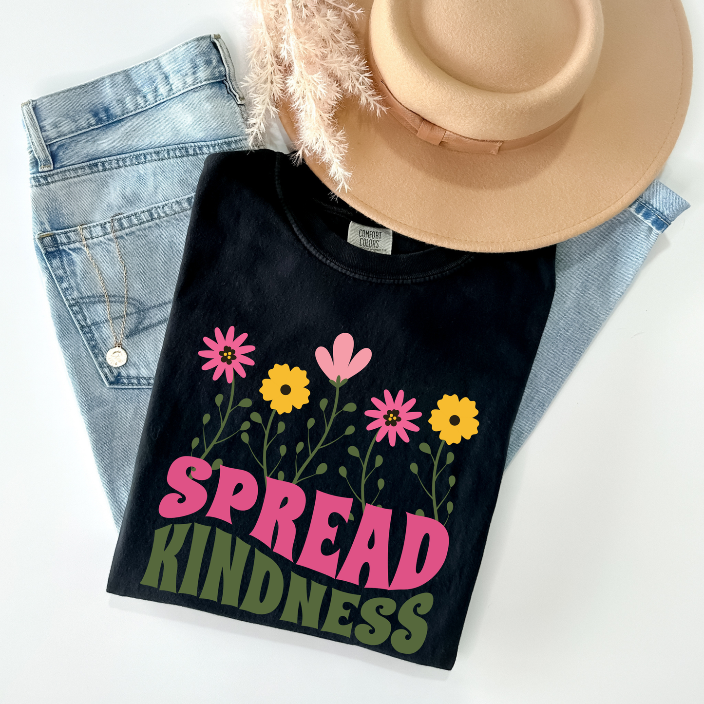 Spread Kindness Wildflowers T-shirt