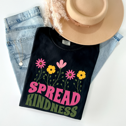 Spread Kindness Wildflowers T-shirt