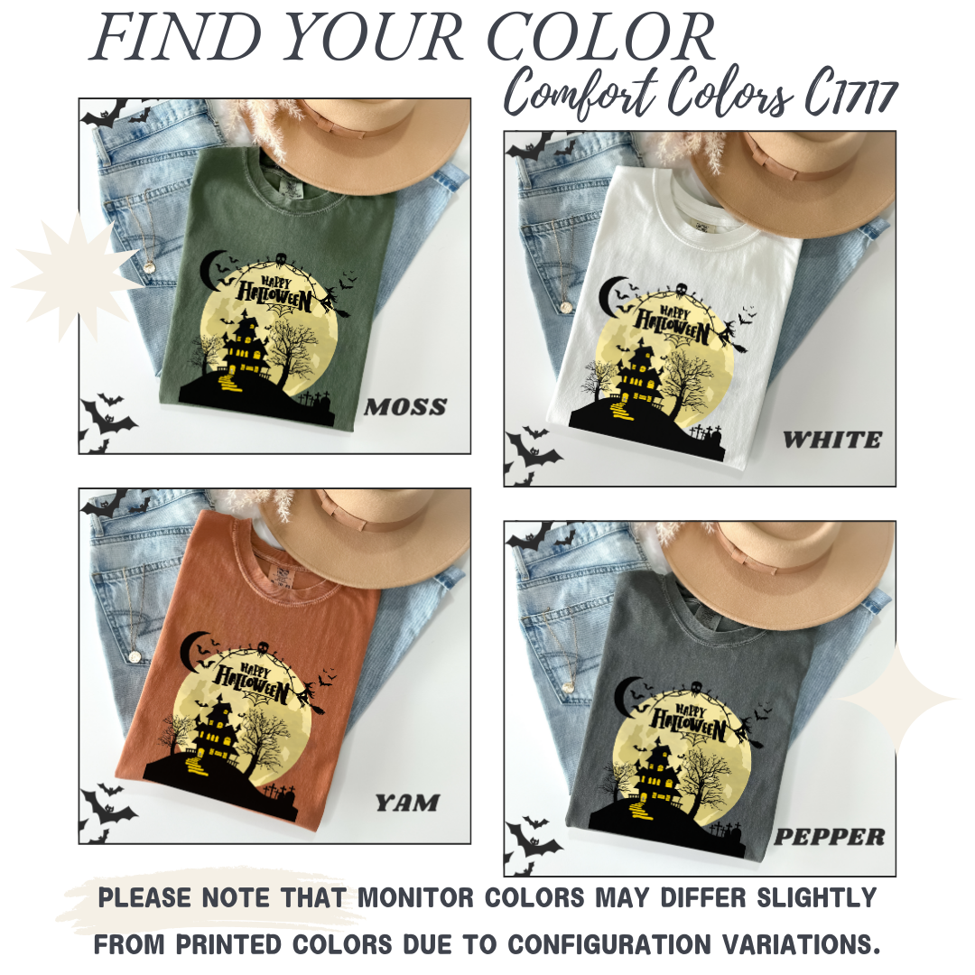 Happy Halloween Spooky Skeleton T-Shirt