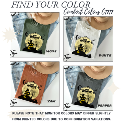 Happy Halloween Spooky Skeleton T-Shirt