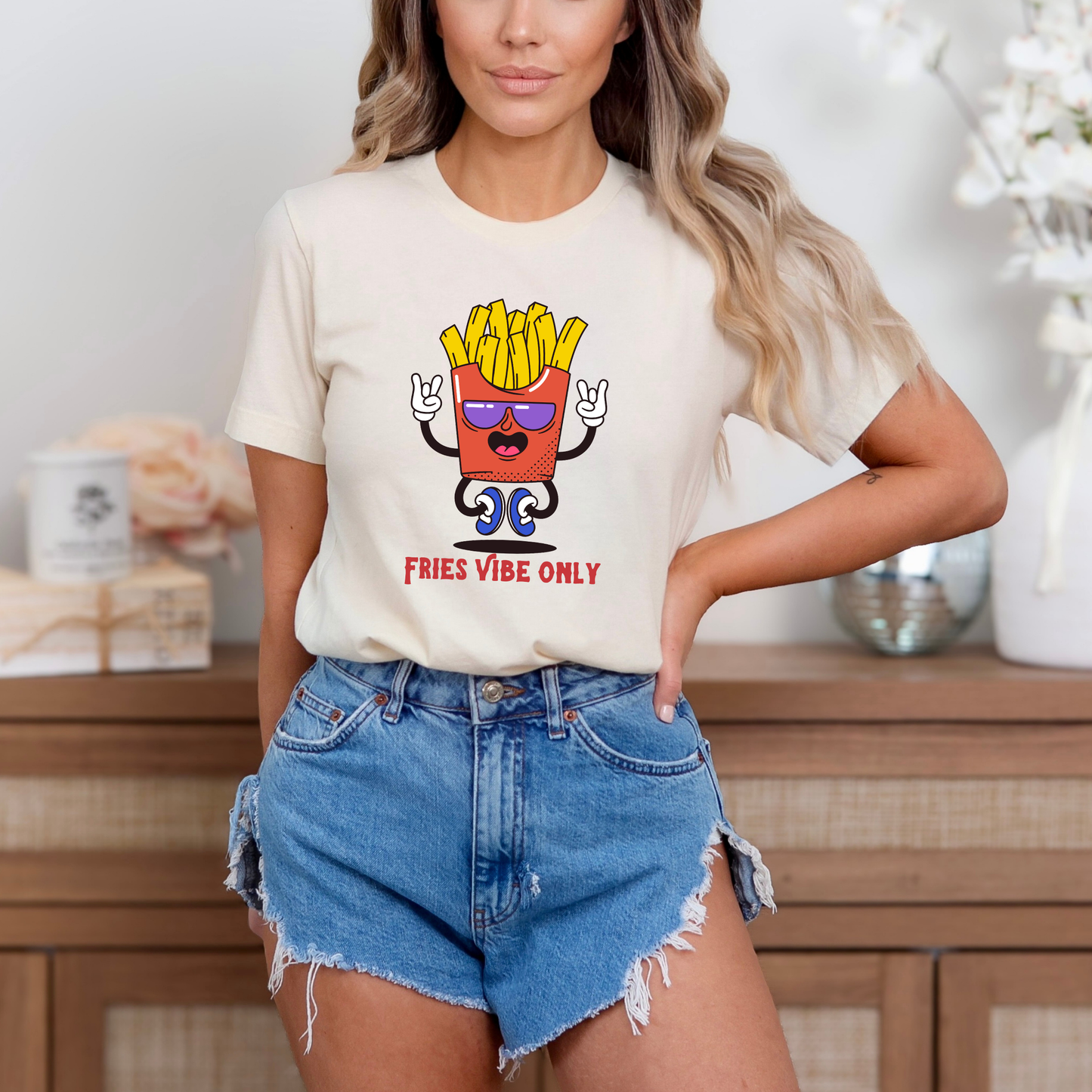 Fries Vibe Only T-Shirt