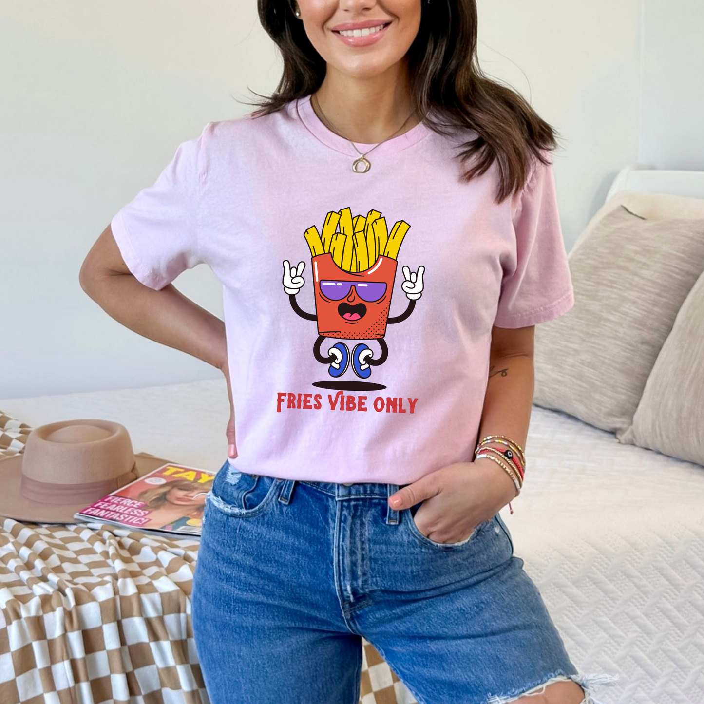 Fries Vibe Only T-Shirt