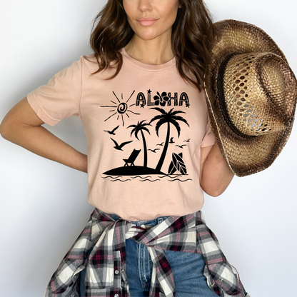 Palm Beach Aloha Hawaii Tee