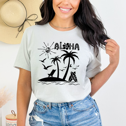 Palm Beach Aloha Hawaii Tee