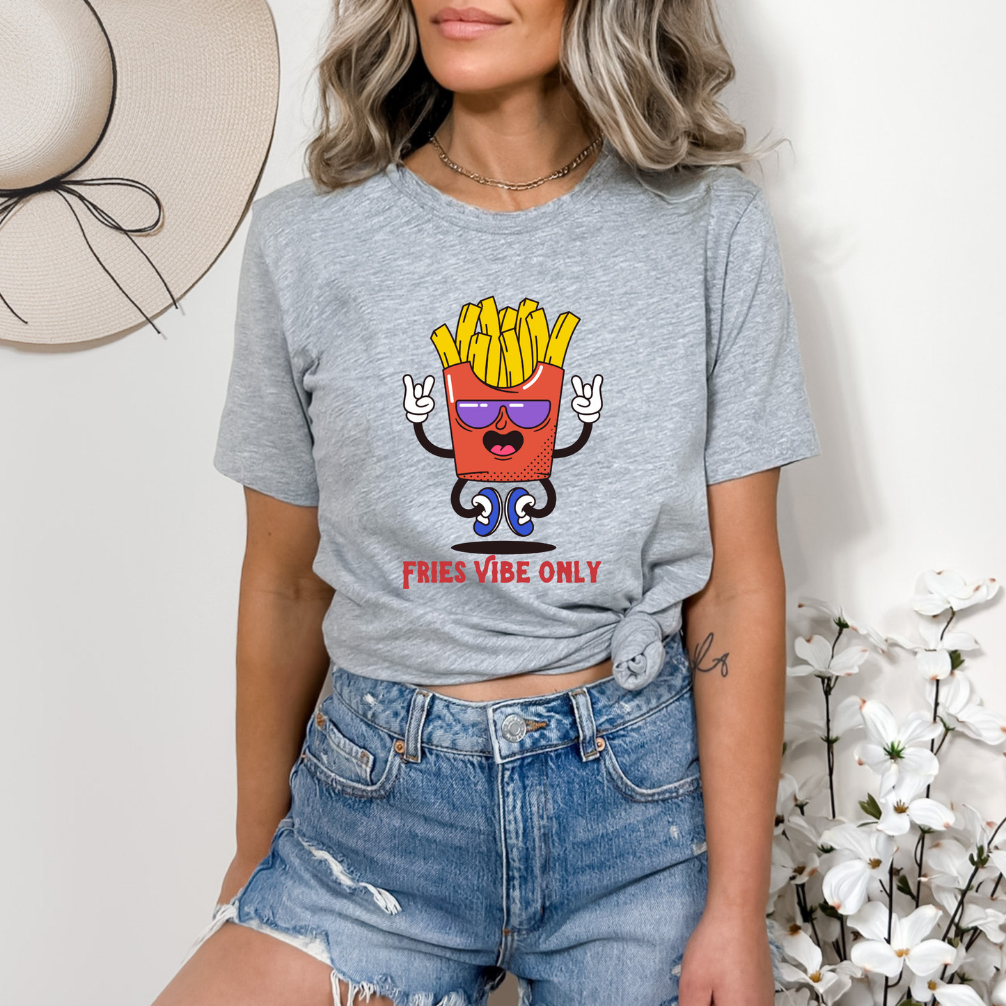 Fries Vibe Only T-Shirt
