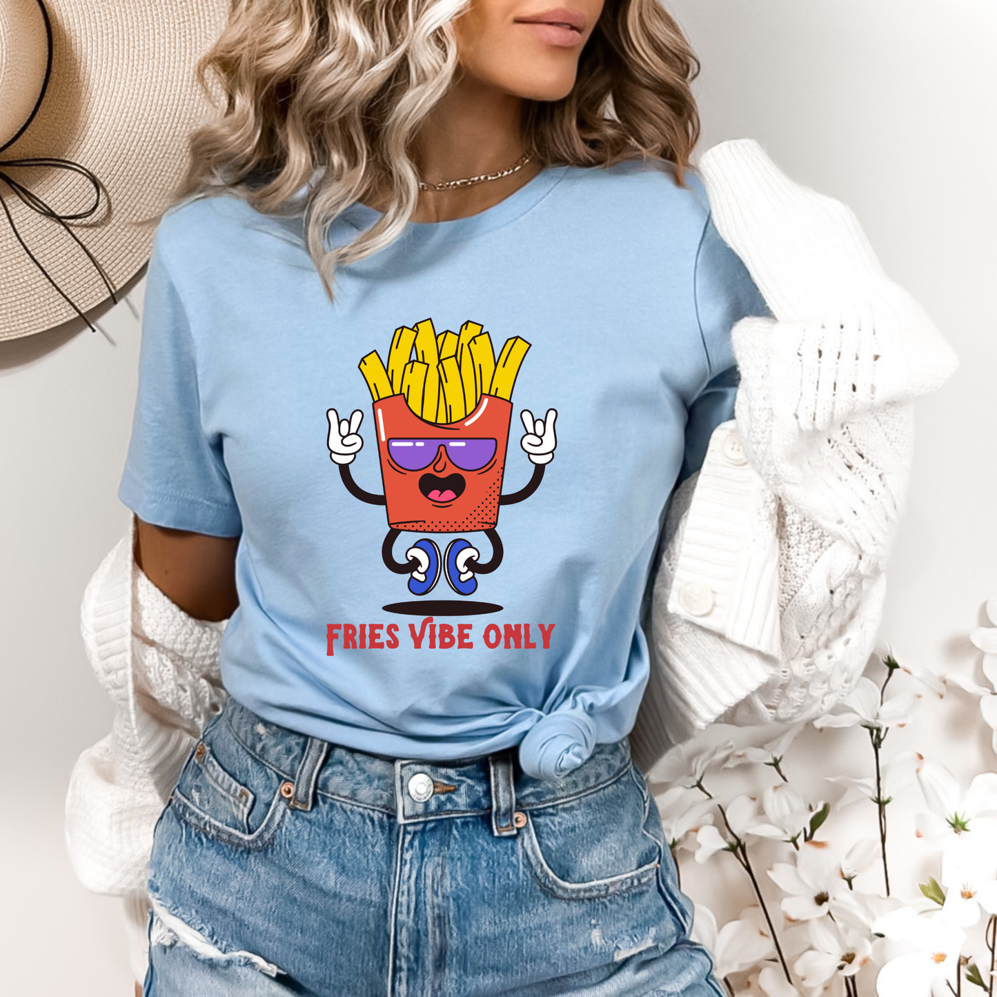 Fries Vibe Only T-Shirt