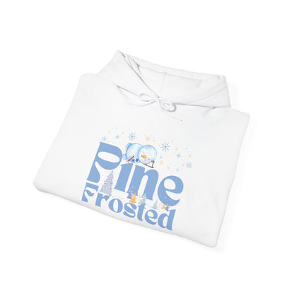 Pine Frosted Funny Snowman Hoodie
