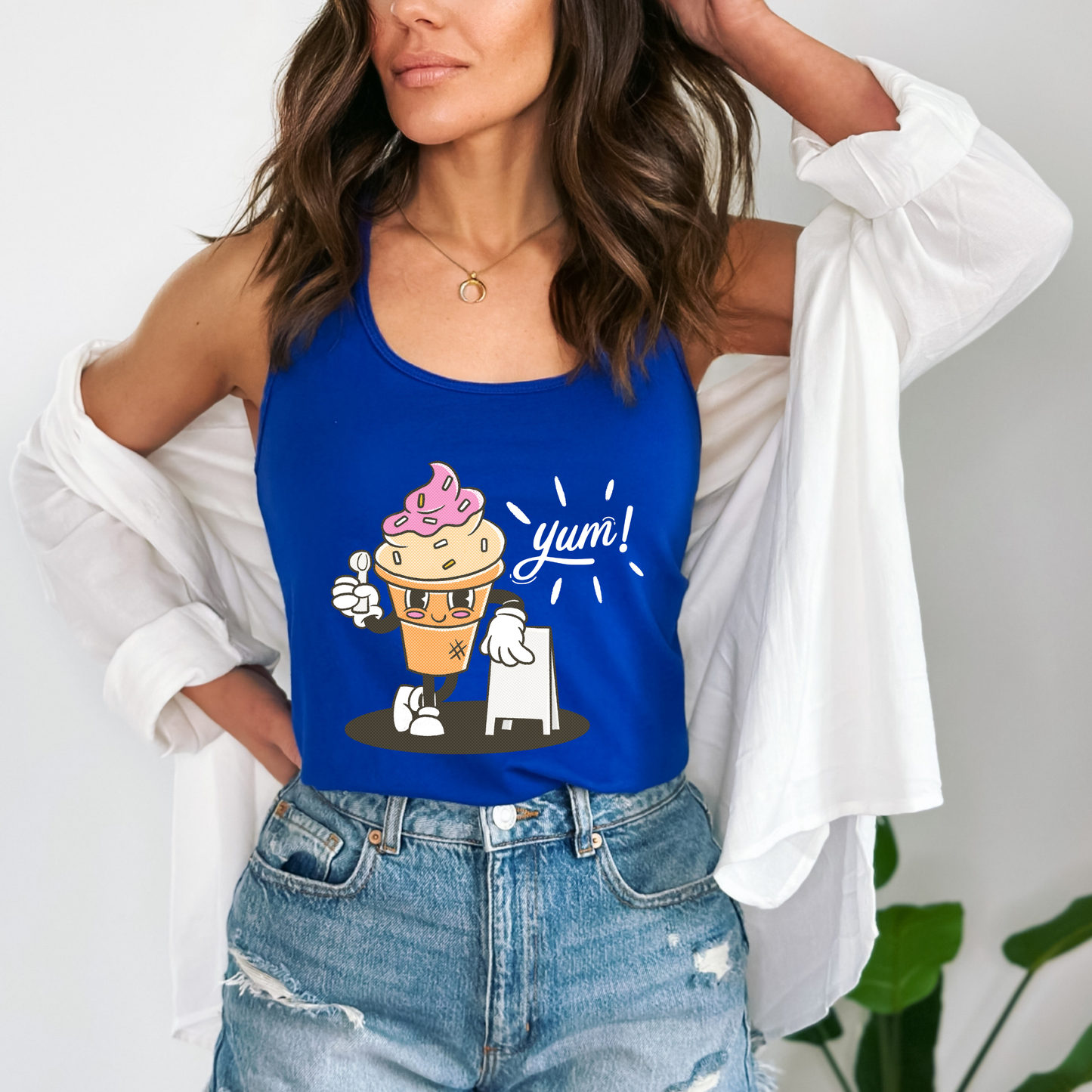 Yum Retro Ice Cream Tank Top