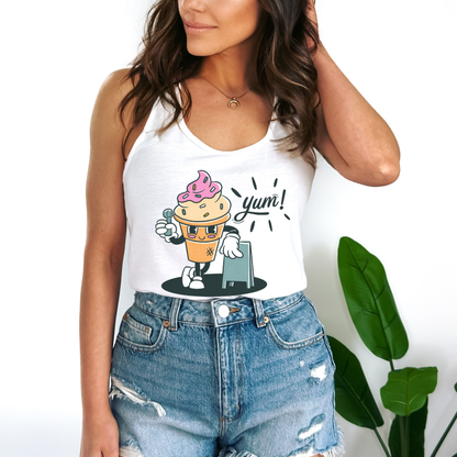 Yum Retro Ice Cream Tank Top