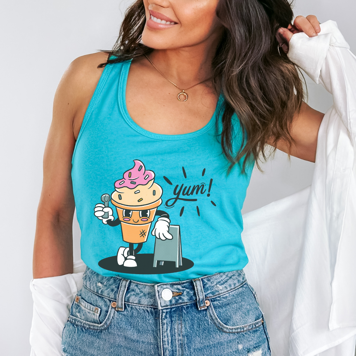 Yum Retro Ice Cream Tank Top