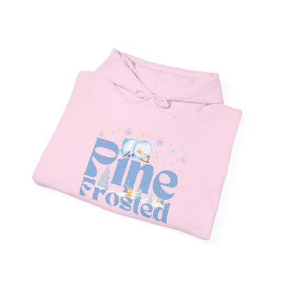 Pine Frosted Funny Snowman Hoodie