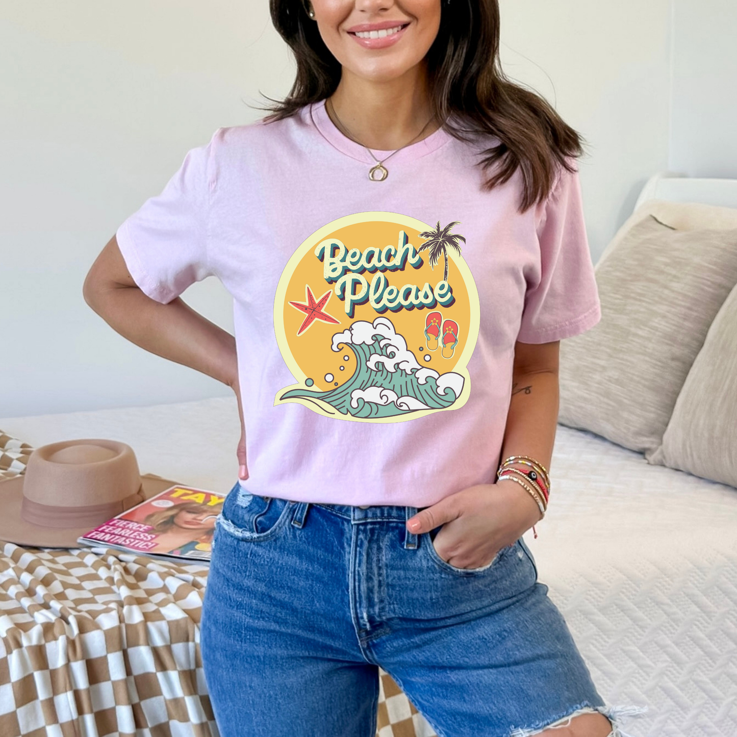 Beach Please Summer T-Shirt