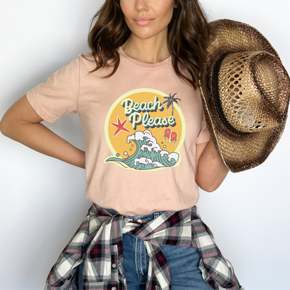 Beach Please Summer T-Shirt