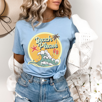 Beach Please Summer T-Shirt