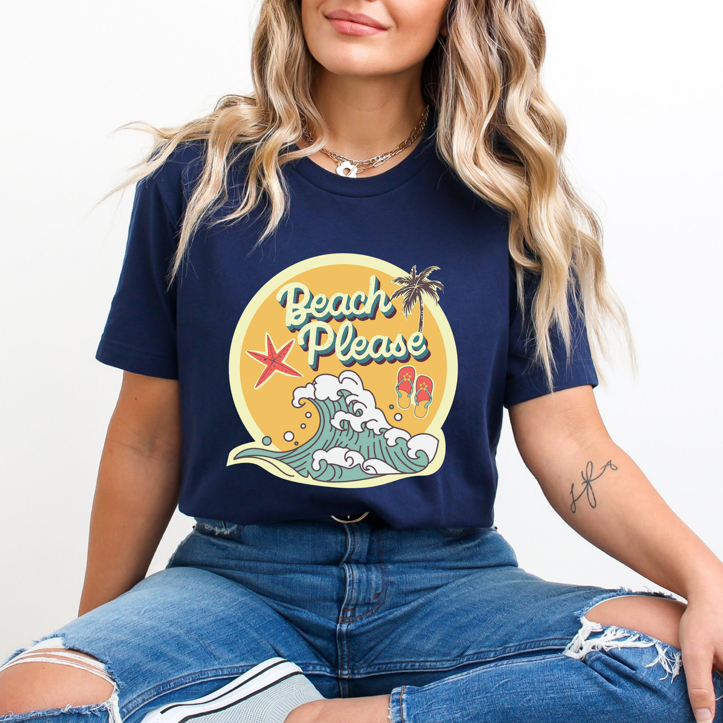 Beach Please Summer T-Shirt