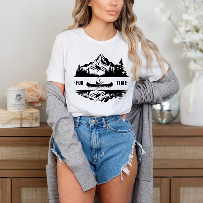 Bear Canoe Adventure Tee