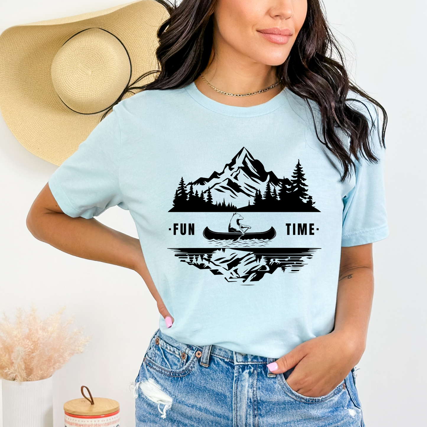 Bear Canoe Adventure Tee