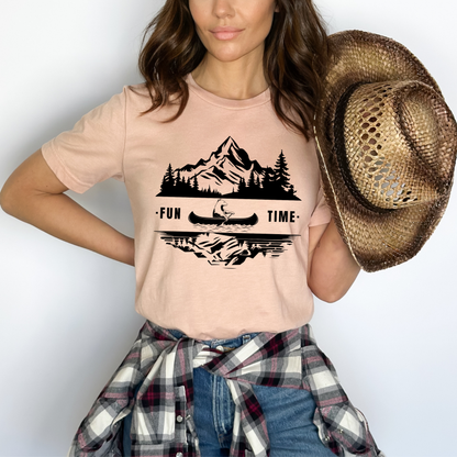 Bear Canoe Adventure Tee
