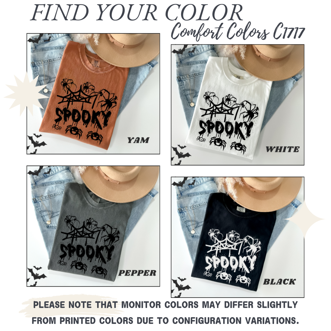 Spooky Spray Paint Halloween T-Shirt
