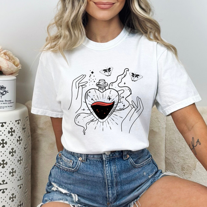 Vintage Heart Potion T-Shirt