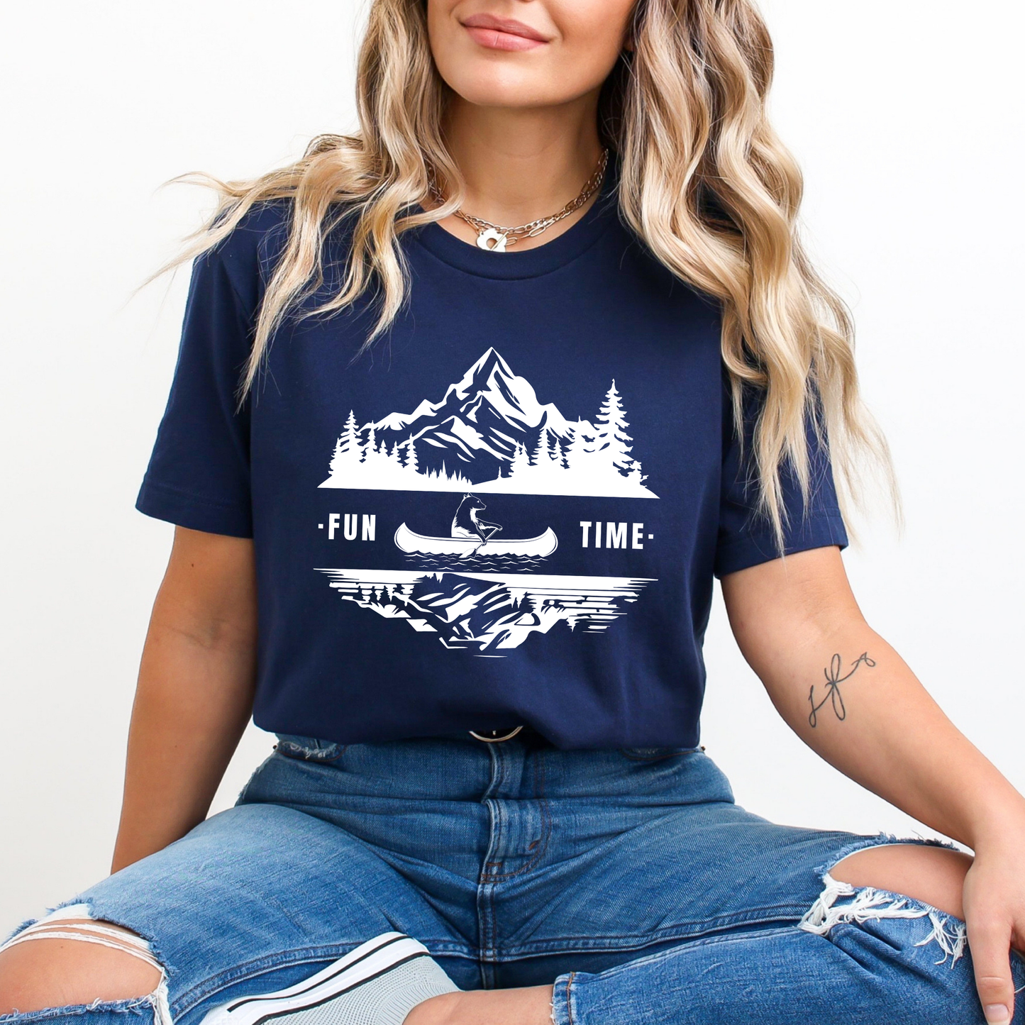Bear Canoe Adventure Tee